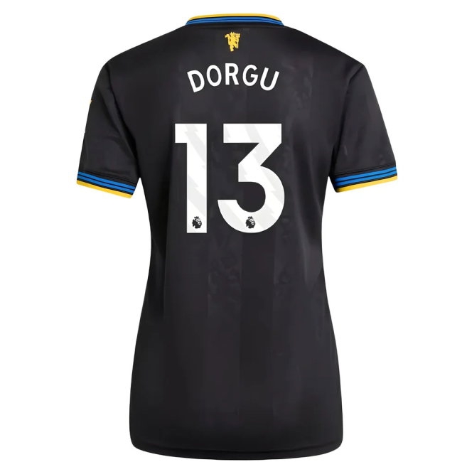 2025-2026 Man Utd Player Version Third Shirt (Womens) (Dorgu 13) — Buy Online