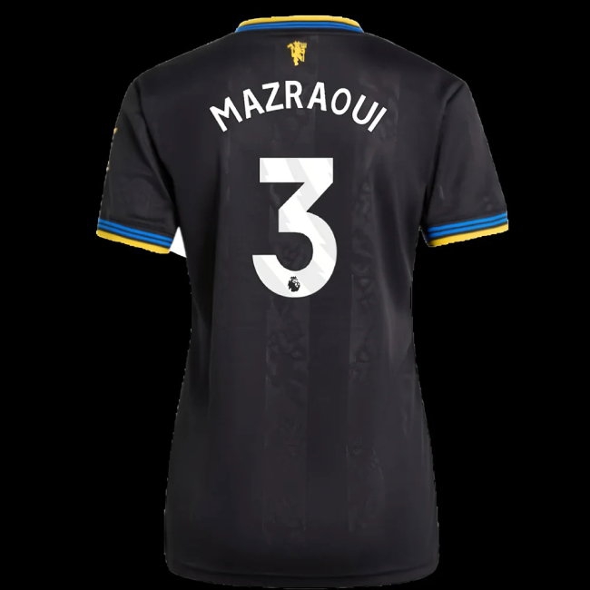 2025-2026 Man Utd Player Version Third Shirt (Womens) (Mazraoui 3) — Shop Now