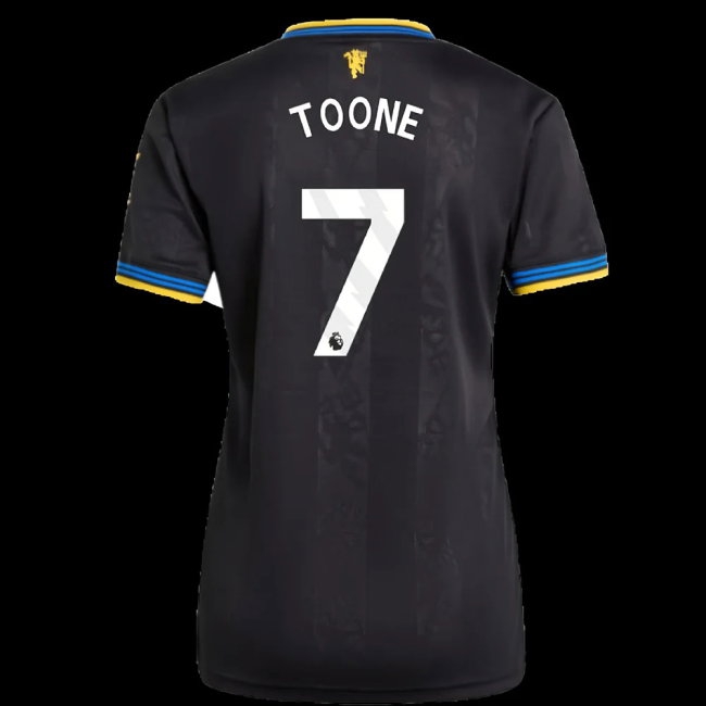 2025-2026 Man Utd Player Version Third Shirt (Womens) (Toone 7) — Buy Now