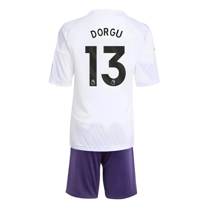 2025-2026 Man Utd Away Mini Kit (Dorgu 13) — Shop Now