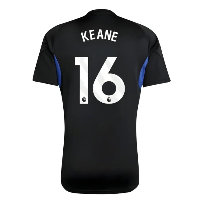 2025-2026 Man Utd EU Training Jersey (Black) - Kids (Keane 16) — Shop Now