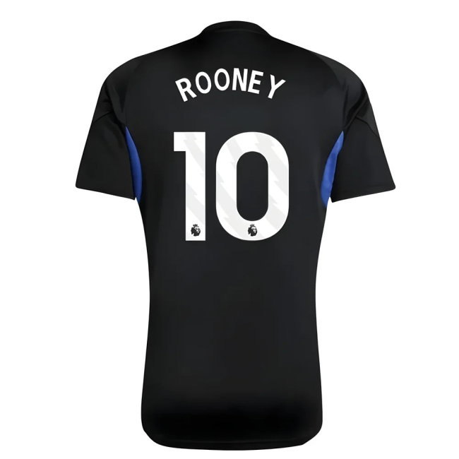 2025-2026 Man Utd EU Training Jersey (Black) - Kids (Rooney 10) — Buy Online