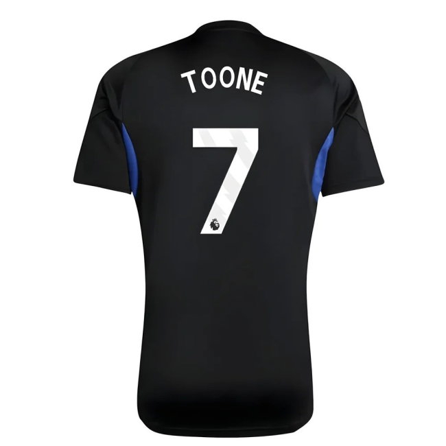 2025-2026 Man Utd EU Training Jersey (Black) - Kids (Toone 7) — Buy Online