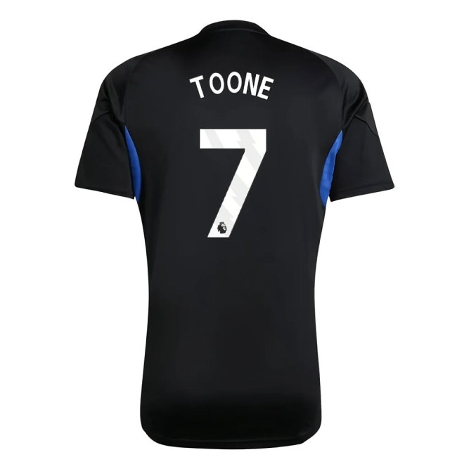 2025-2026 Man Utd EU Training Jersey (Black) (Toone 7) — Buy Online