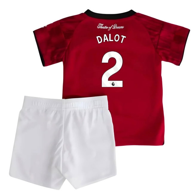 2025-2026 Man Utd Home Baby Kit (Dalot 2) — Shop Online