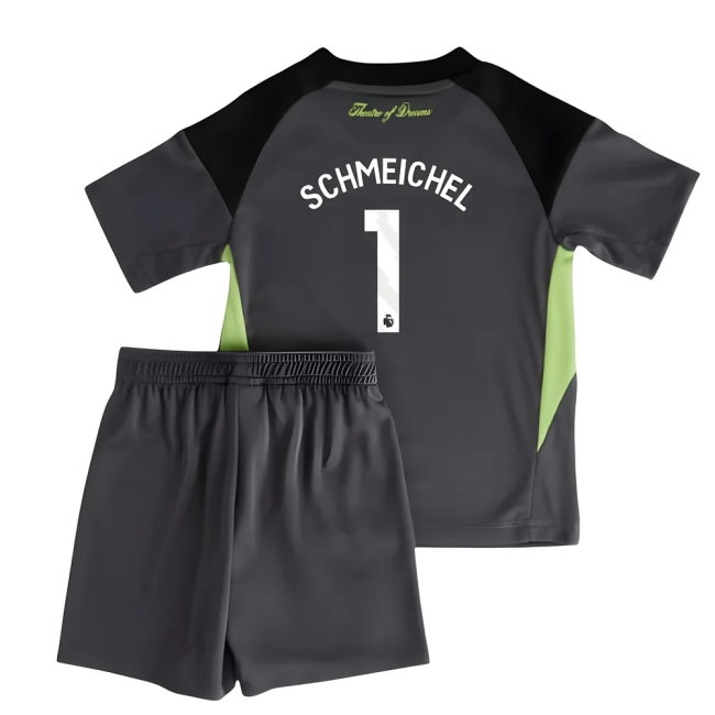 2025-2026 Man Utd Home Goalkeeper Mini Kit (Schmeichel 1) — Buy Online