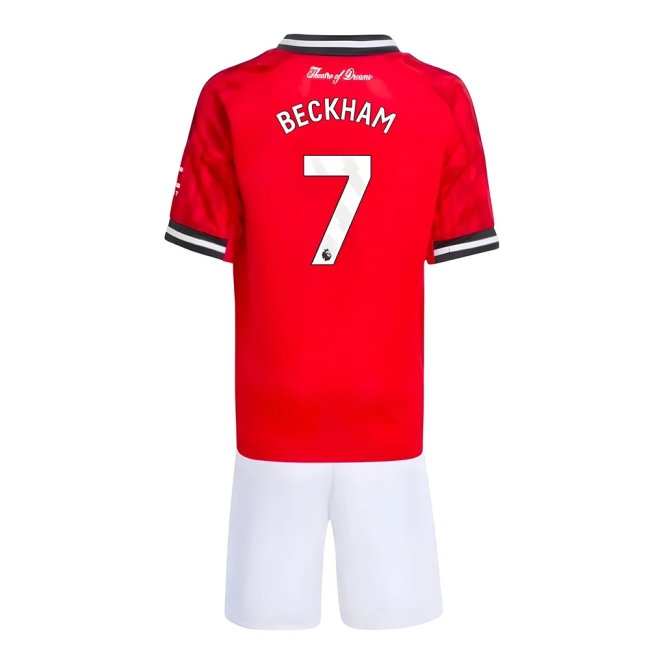 2025-2026 Man Utd Home Mini Kit (Beckham 7) — Shop Online