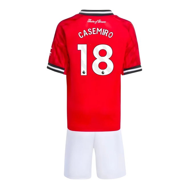 2025-2026 Man Utd Home Mini Kit (Casemiro 18) — Buy Now