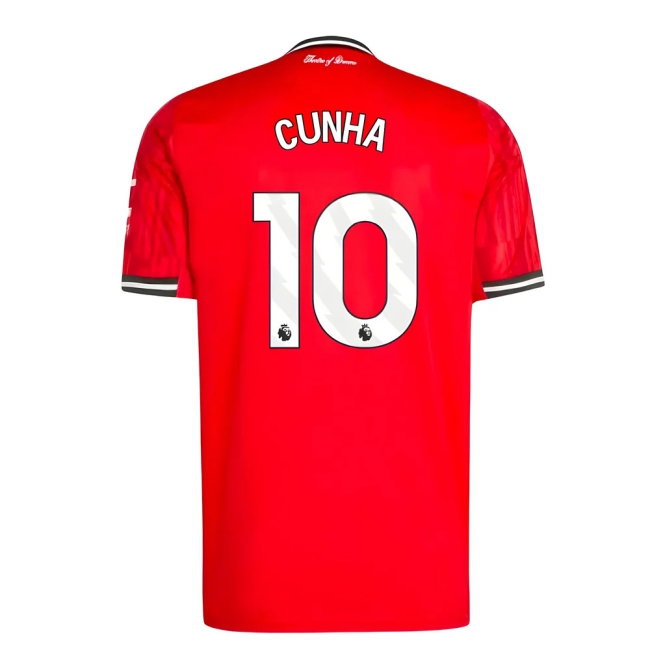 2025-2026 Man Utd Home Shirt (Cunha 10) — Buy Now