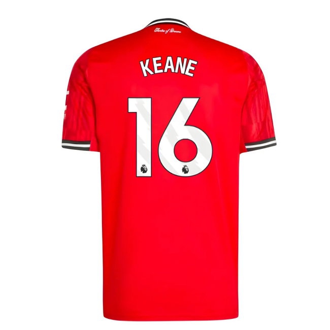 2025-2026 Man Utd Home Shirt (Keane 16) — Shop Online
