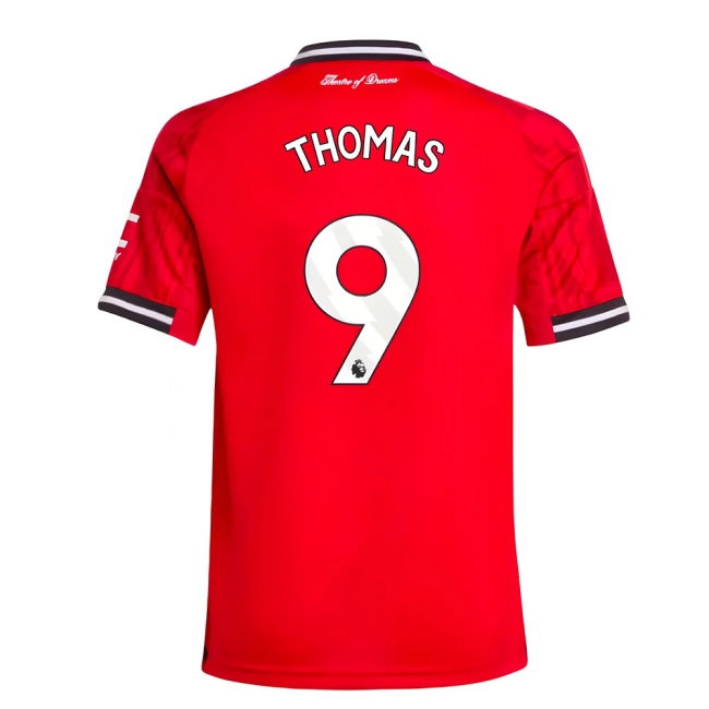 2025-2026 Man Utd Home Shirt (Kids) (Thomas 9) — Shop Online