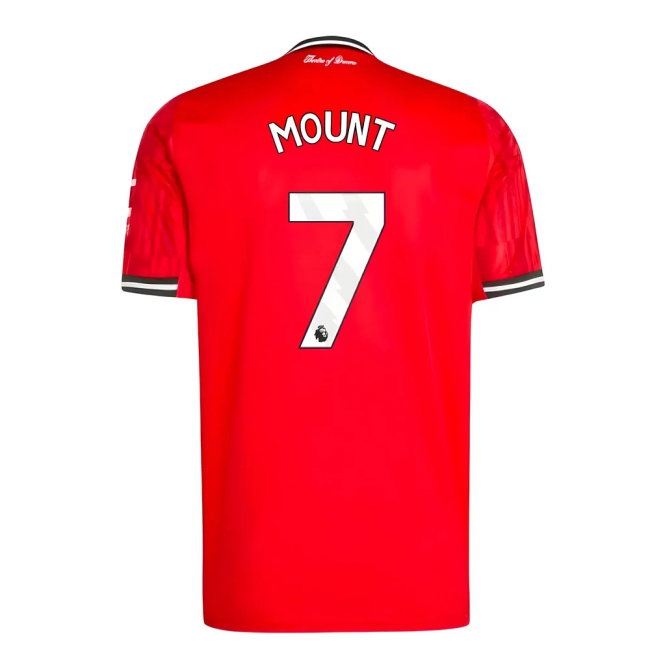 2025-2026 Man Utd Home Shirt (Mount 7) — Shop Online
