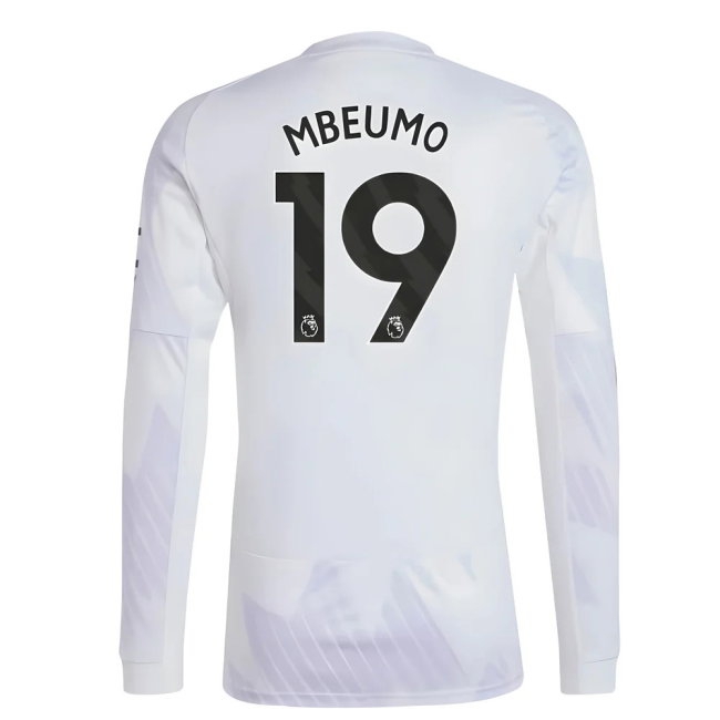 2025-2026 Man Utd Long Sleeve Away Shirt (Mbeumo 19) — Buy Now