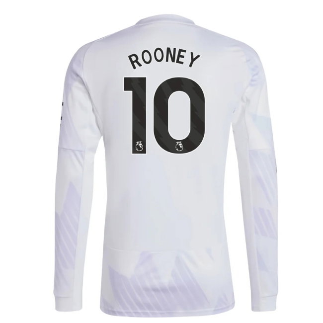 2025-2026 Man Utd Long Sleeve Away Shirt (Rooney 10) — Buy Online