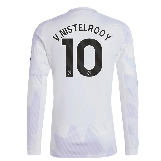 2025-2026 Man Utd Long Sleeve Away Shirt (V.Nistelrooy 10) — Buy Online