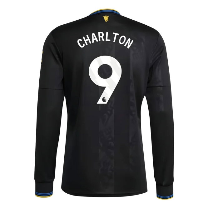 2025-2026 Man Utd Long Sleeve Third Shirt (Charlton 9) — Buy Online