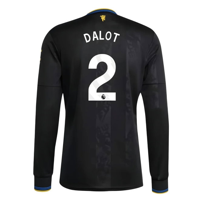 2025-2026 Man Utd Long Sleeve Third Shirt (Dalot 2) — Shop Now
