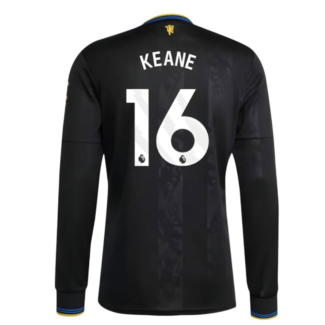 2025-2026 Man Utd Long Sleeve Third Shirt (Keane 16) — Buy Now