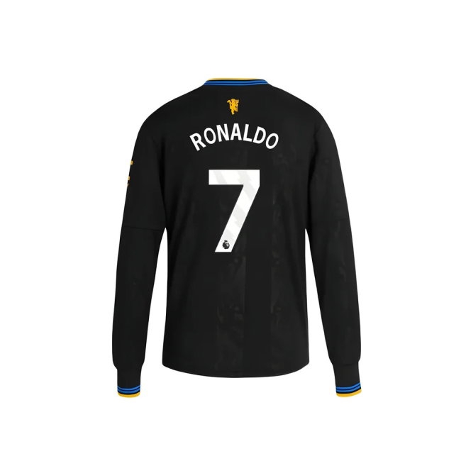 2025-2026 Man Utd Long Sleeve Third Shirt (Kids) (Ronaldo 7) — Shop Now