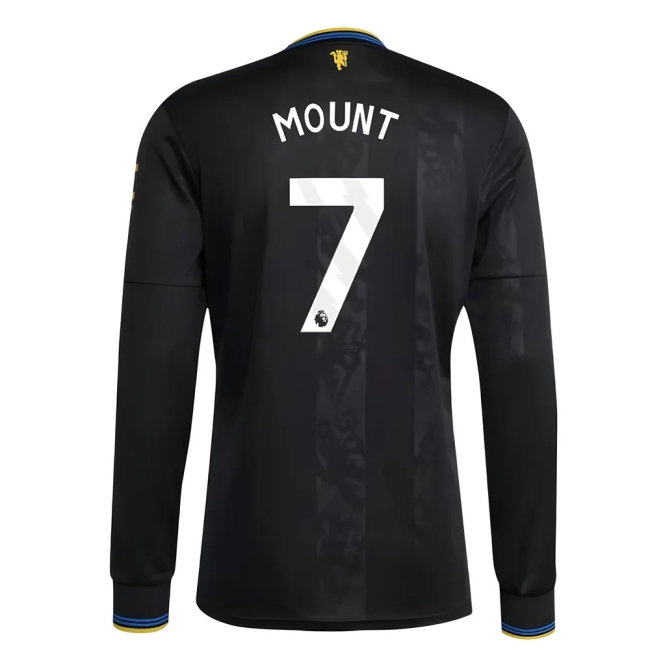 2025-2026 Man Utd Long Sleeve Third Shirt (Mount 7) — Buy Now