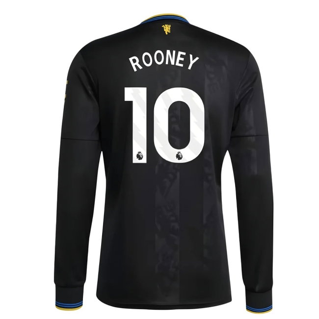 2025-2026 Man Utd Long Sleeve Third Shirt (Rooney 10) — Shop Online