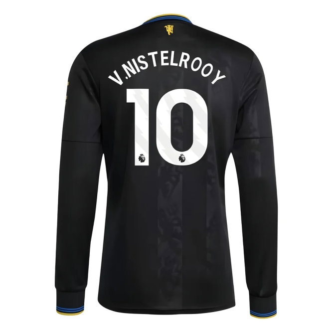 2025-2026 Man Utd Long Sleeve Third Shirt (V.Nistelrooy 10) — Shop Online