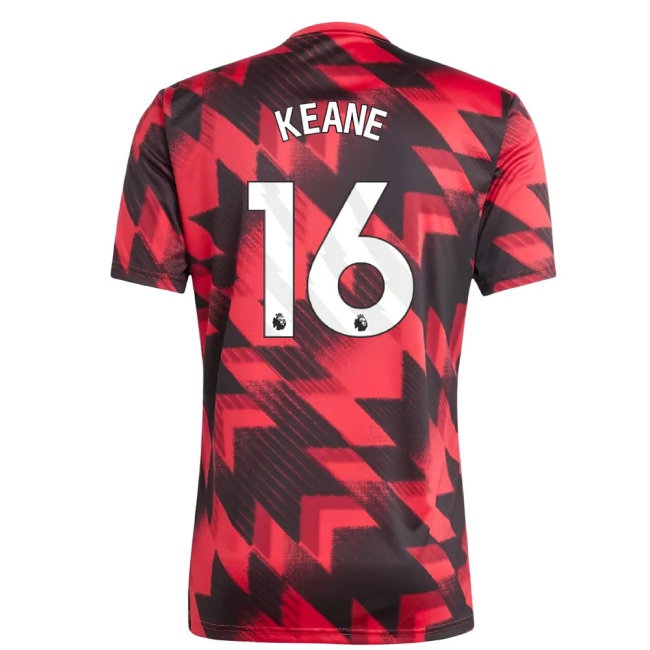 2025-2026 Man Utd Pre-Match Shirt (Red) (Keane 16) — Buy Now