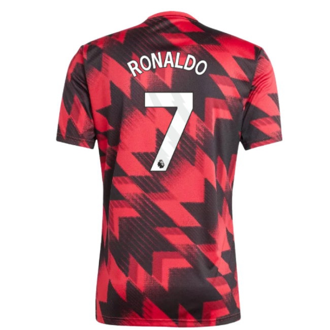 2025-2026 Man Utd Pre-Match Shirt (Red) (Ronaldo 7) — Buy Online