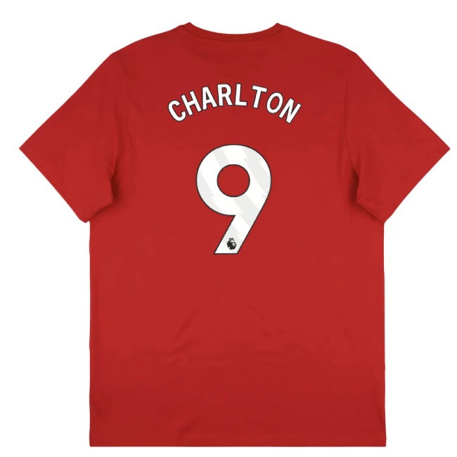 2025-2026 Man Utd Seasonal Graphic Tee (Red) (Charlton 9) — Buy Now