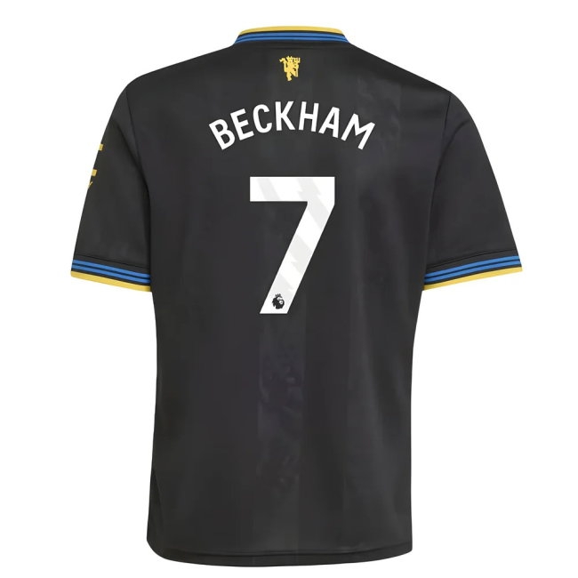 2025-2026 Man Utd Third Shirt (Kids) (Beckham 7) — Buy Now
