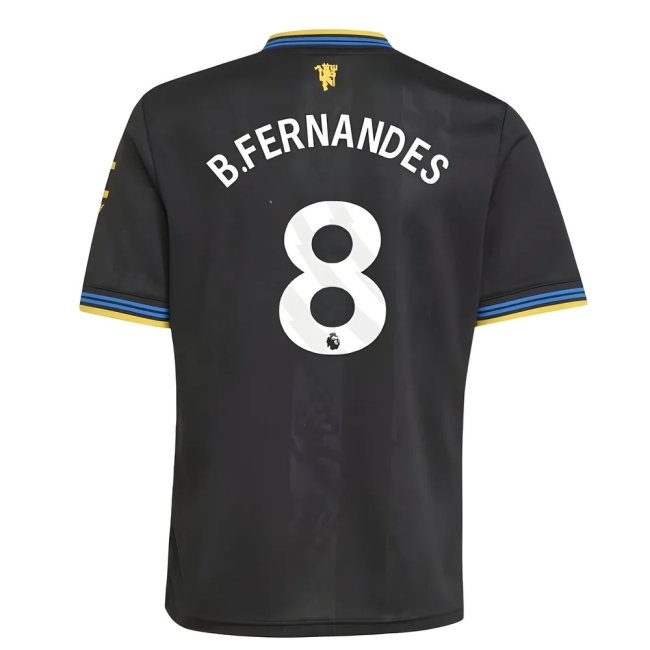 2025-2026 Man Utd Third Shirt (Kids) (B.Fernandes 8) — Buy Online