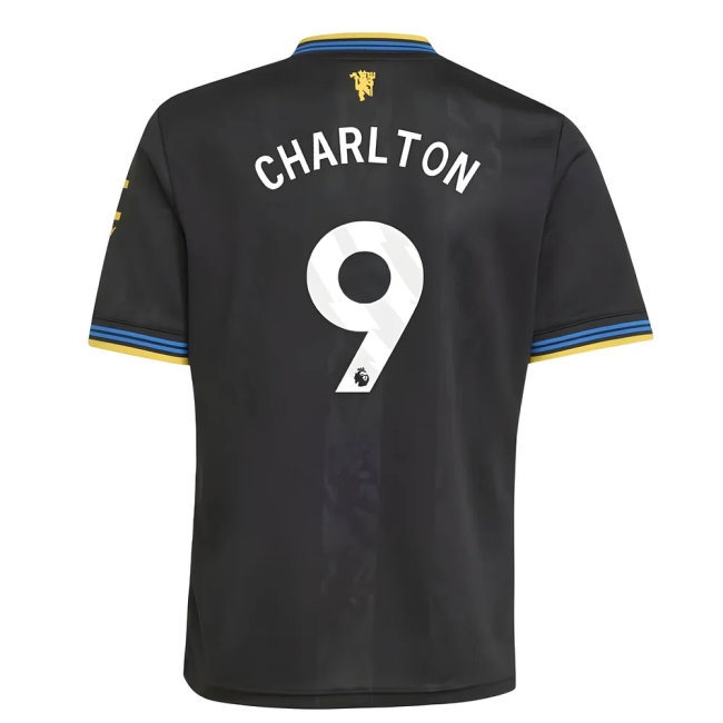 2025-2026 Man Utd Third Shirt (Kids) (Charlton 9) — Shop Online