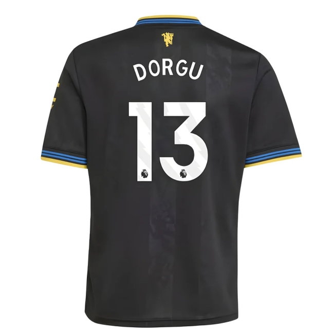 2025-2026 Man Utd Third Shirt (Kids) (Dorgu 13) — Buy Online