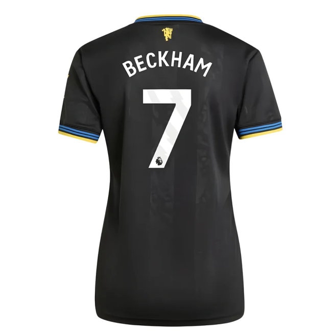 2025-2026 Man Utd Third Shirt (Womens) (Beckham 7) — Buy Now