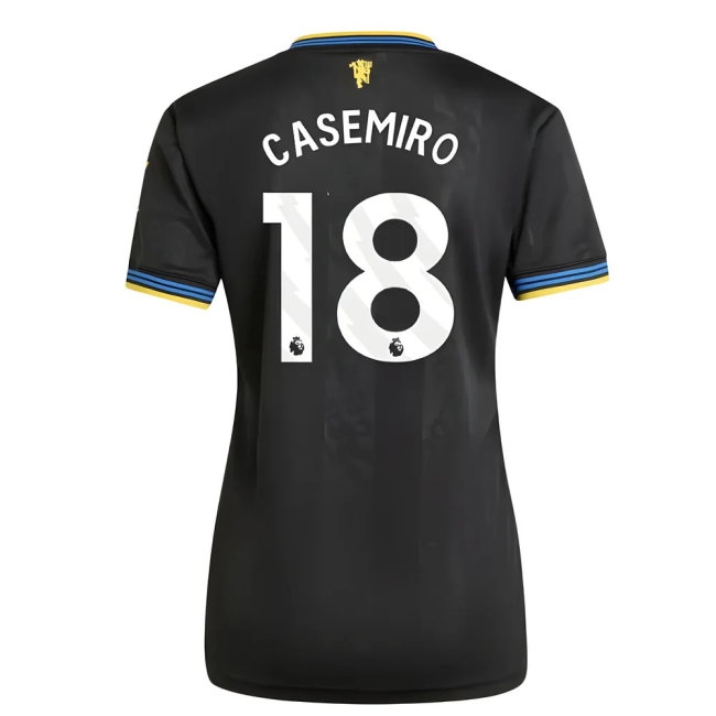 2025-2026 Man Utd Third Shirt (Womens) (Casemiro 18) — Shop Online