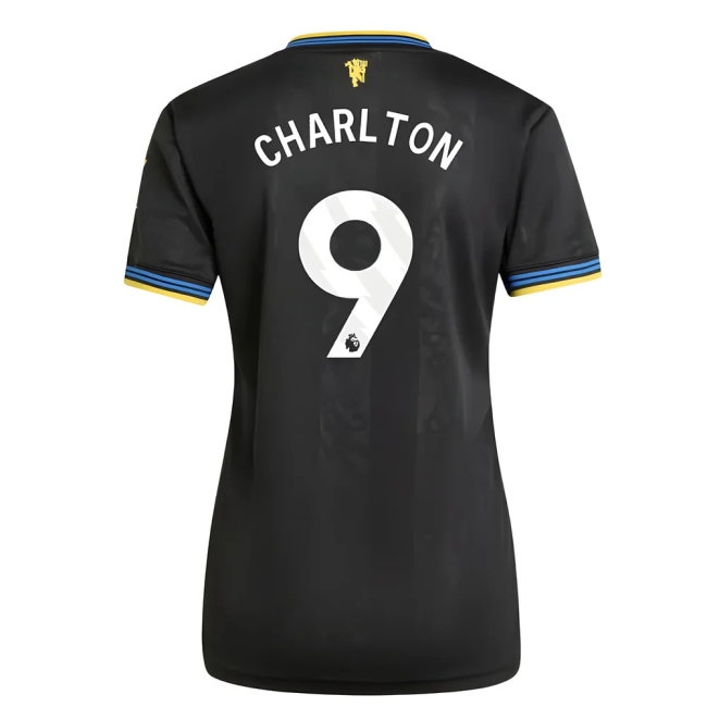 2025-2026 Man Utd Third Shirt (Womens) (Charlton 9) — Buy Now