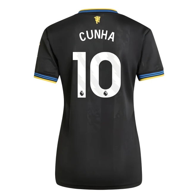 2025-2026 Man Utd Third Shirt (Womens) (Cunha 10) — Buy Now