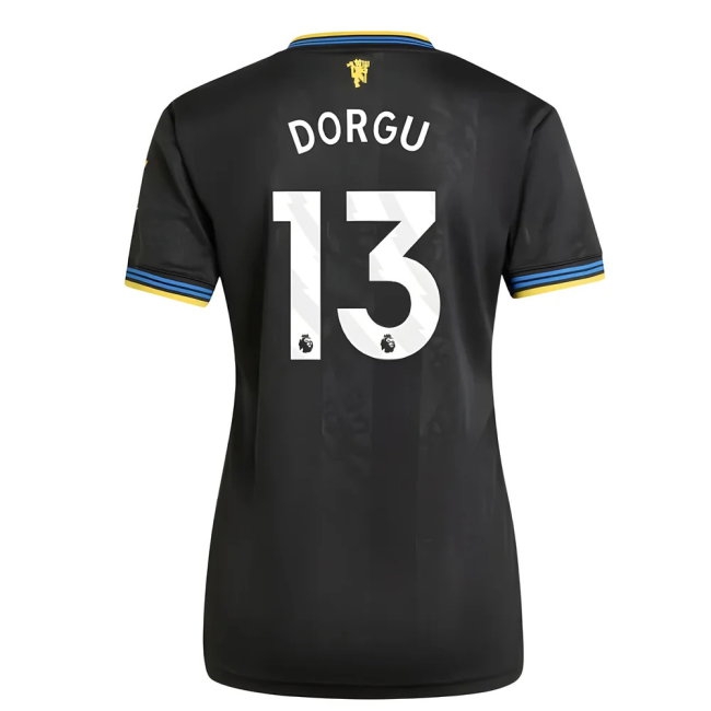 2025-2026 Man Utd Third Shirt (Womens) (Dorgu 13) — Buy Online