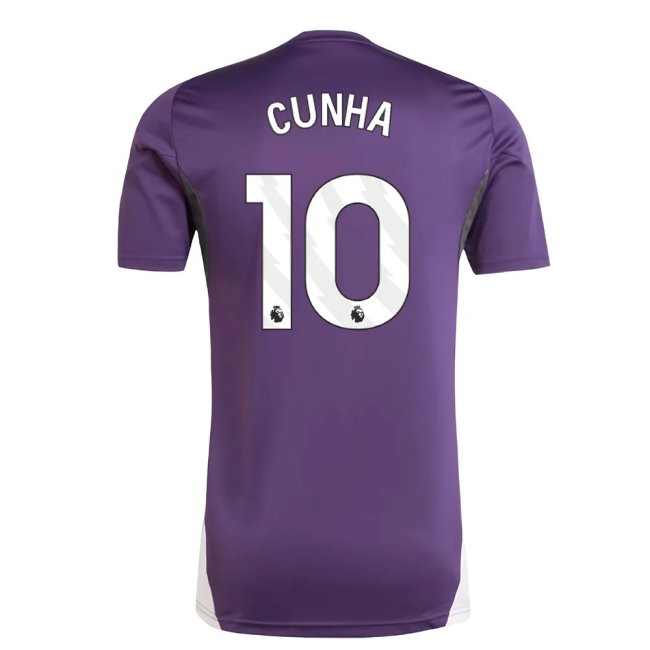 2025-2026 Man Utd Training Jersey (Aurora Plum) (Cunha 10) — Shop Now
