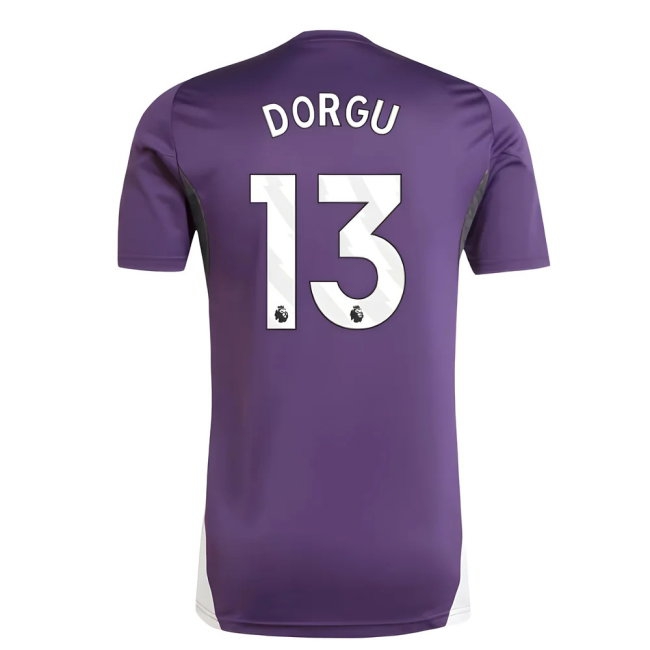 2025-2026 Man Utd Training Jersey (Aurora Plum) (Dorgu 13) — Shop Now