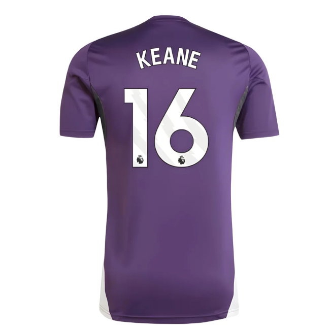2025-2026 Man Utd Training Jersey (Aurora Plum) (Keane 16) — Buy Online