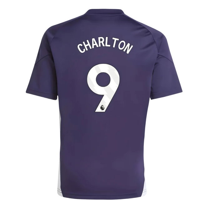 2025-2026 Man Utd Training Jersey (Aurora Plum) - Kids (Charlton 9) — Shop Now