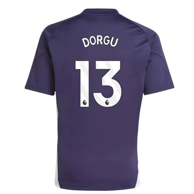 2025-2026 Man Utd Training Jersey (Aurora Plum) - Kids (Dorgu 13) — Buy Now