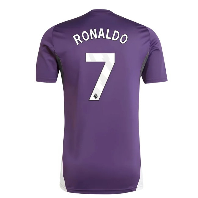 2025-2026 Man Utd Training Jersey (Aurora Plum) (Ronaldo 7) — Shop Now