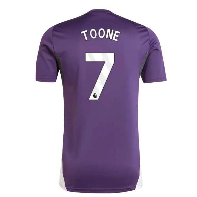 2025-2026 Man Utd Training Jersey (Aurora Plum) (Toone 7) — Shop Now
