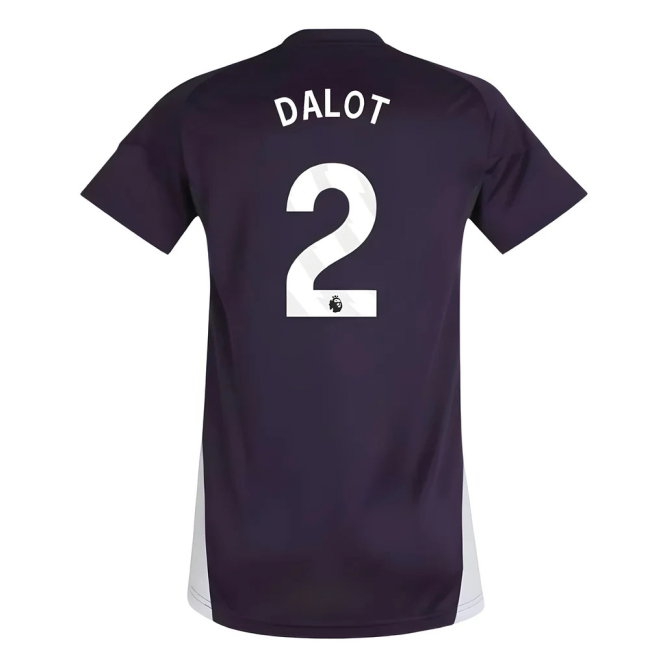 2025-2026 Man Utd Training Jersey (Aurora Plum) - Womens (Dalot 2) — Buy Online