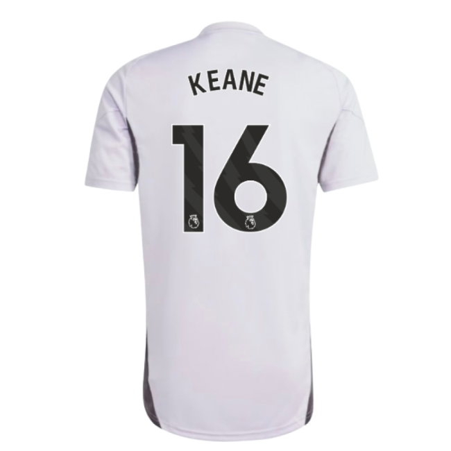 2025-2026 Man Utd Training Jersey (Purple Tint) (Keane 16) — Shop Online