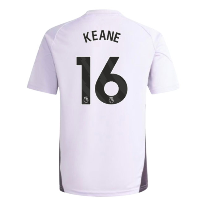 2025-2026 Man Utd Training Jersey (Purple Tint) - Kids (Keane 16) — Buy Online