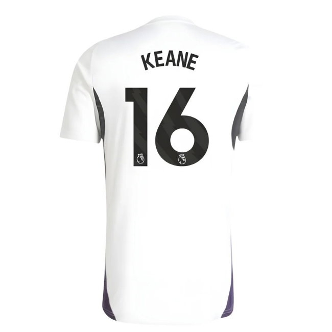 2025-2026 Man Utd Training Jersey (White) (Keane 16) — Buy Online