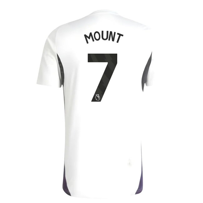 2025-2026 Man Utd Training Jersey (White) (Mount 7) — Buy Now